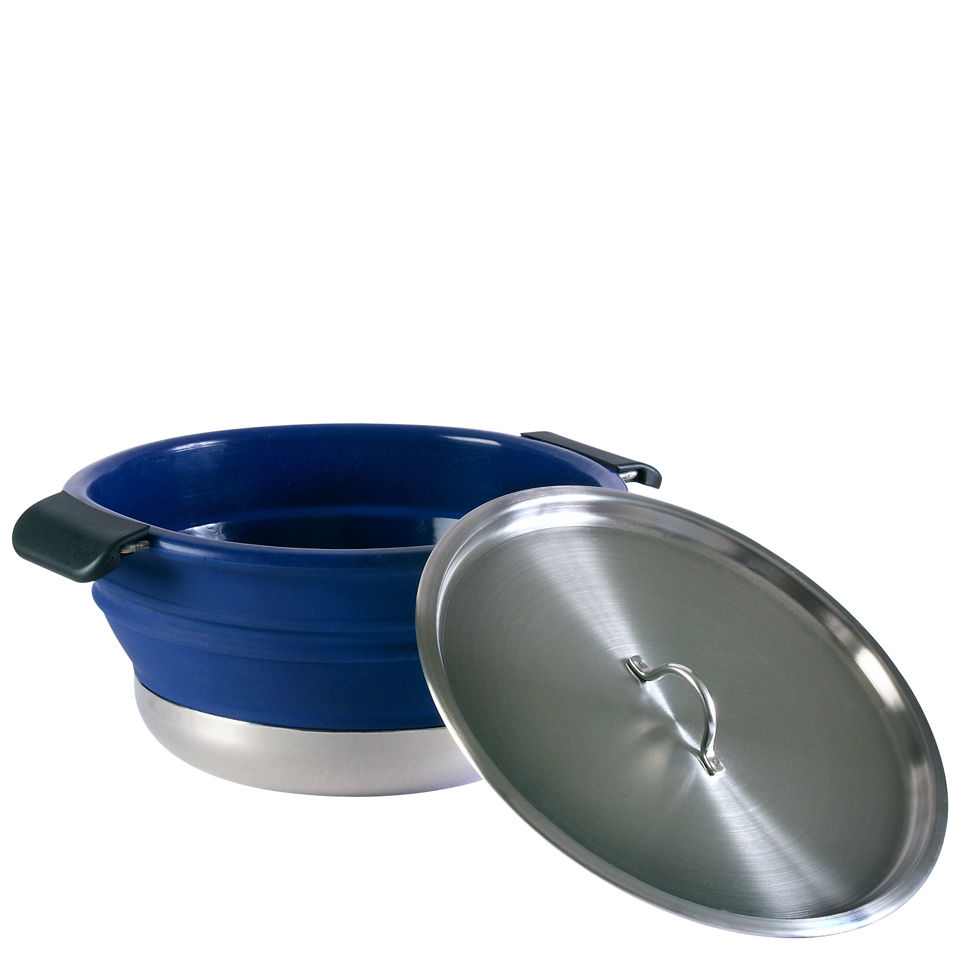 Collapsible Cooking Pot Navy Garden