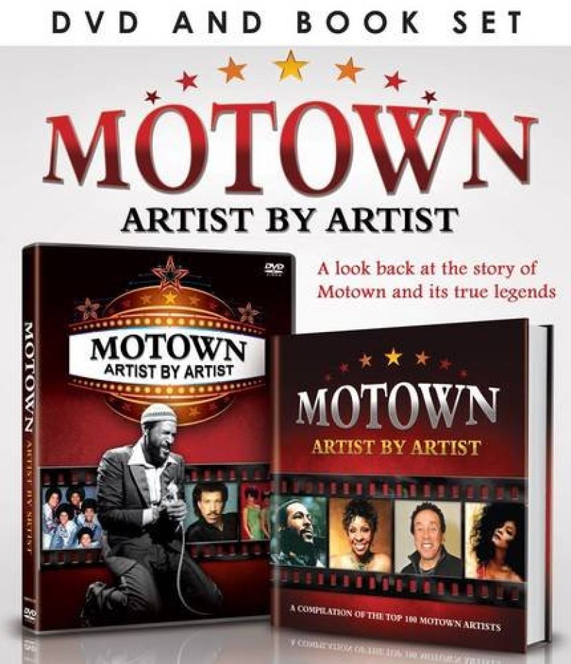 Motown Artist by Artist (Includes Book) DVD | Zavvi