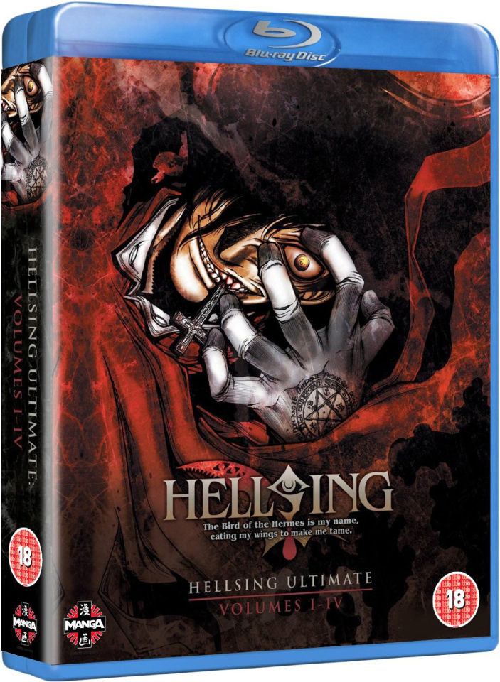Hellsing Ultimate - Volume 1-4 Blu-ray - Zavvi UK