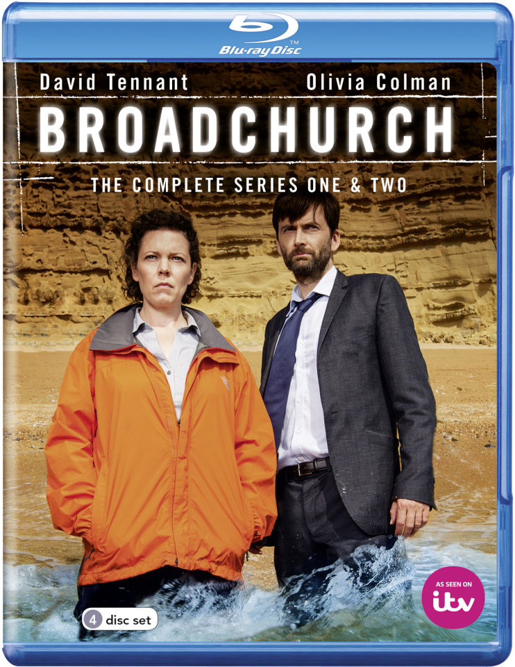 Broadchurch Series 1 & 2 Bluray Zavvi