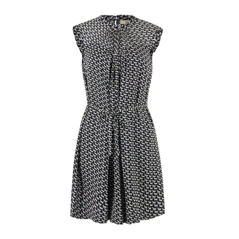 Orla Kiely Women's CFM753 Come Fly With Me Dress - Ink - Free UK ...