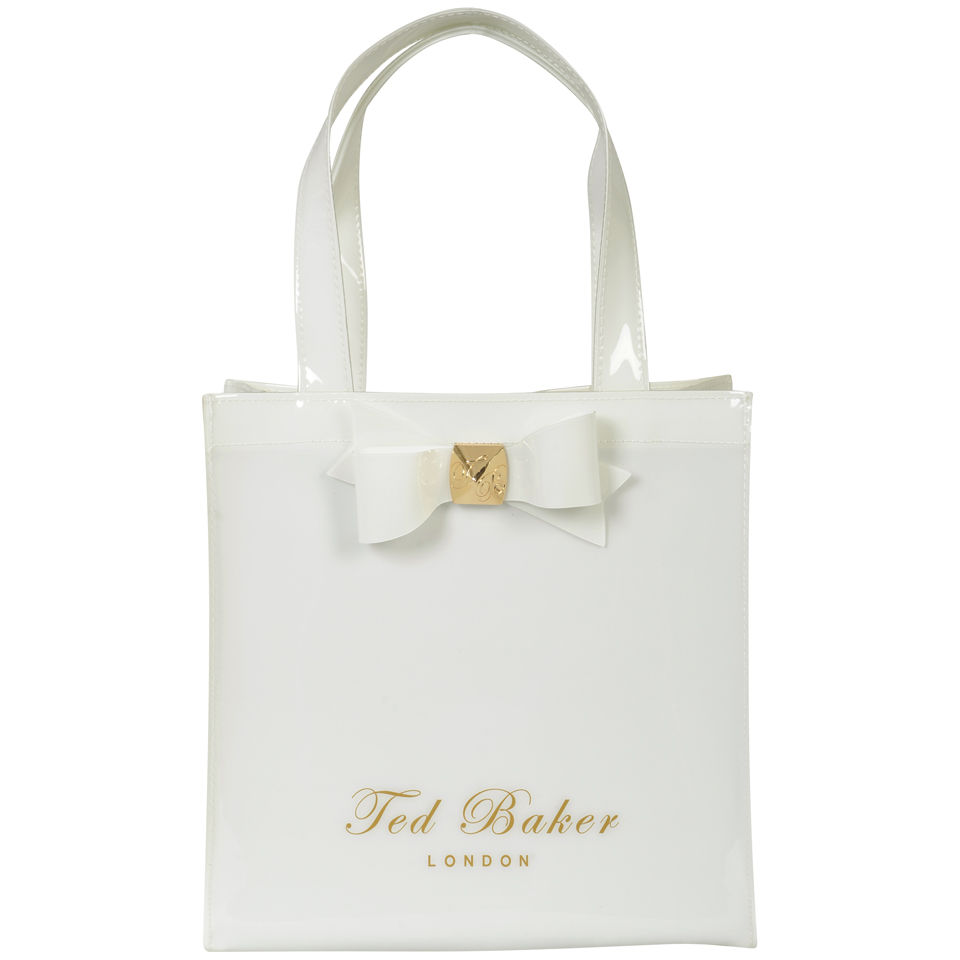Ted Baker Women's Lilcon Small Bow Shopper Ikon Bag White
