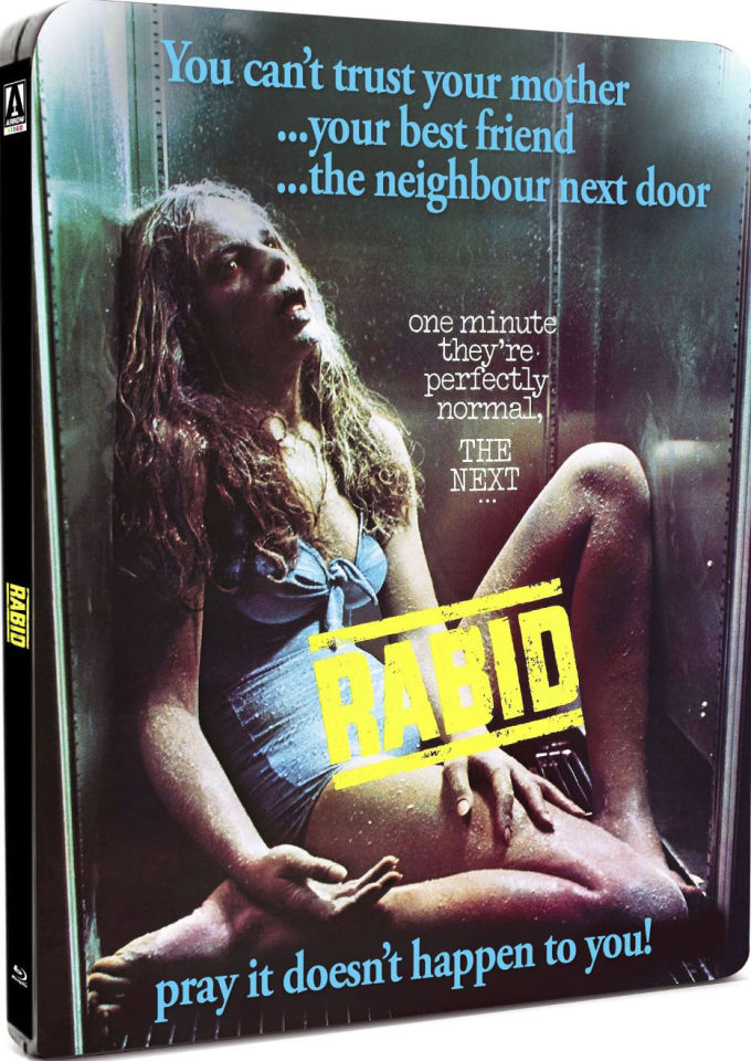 Rabid Limited Edition Steelbook Blu-ray  Zavvi