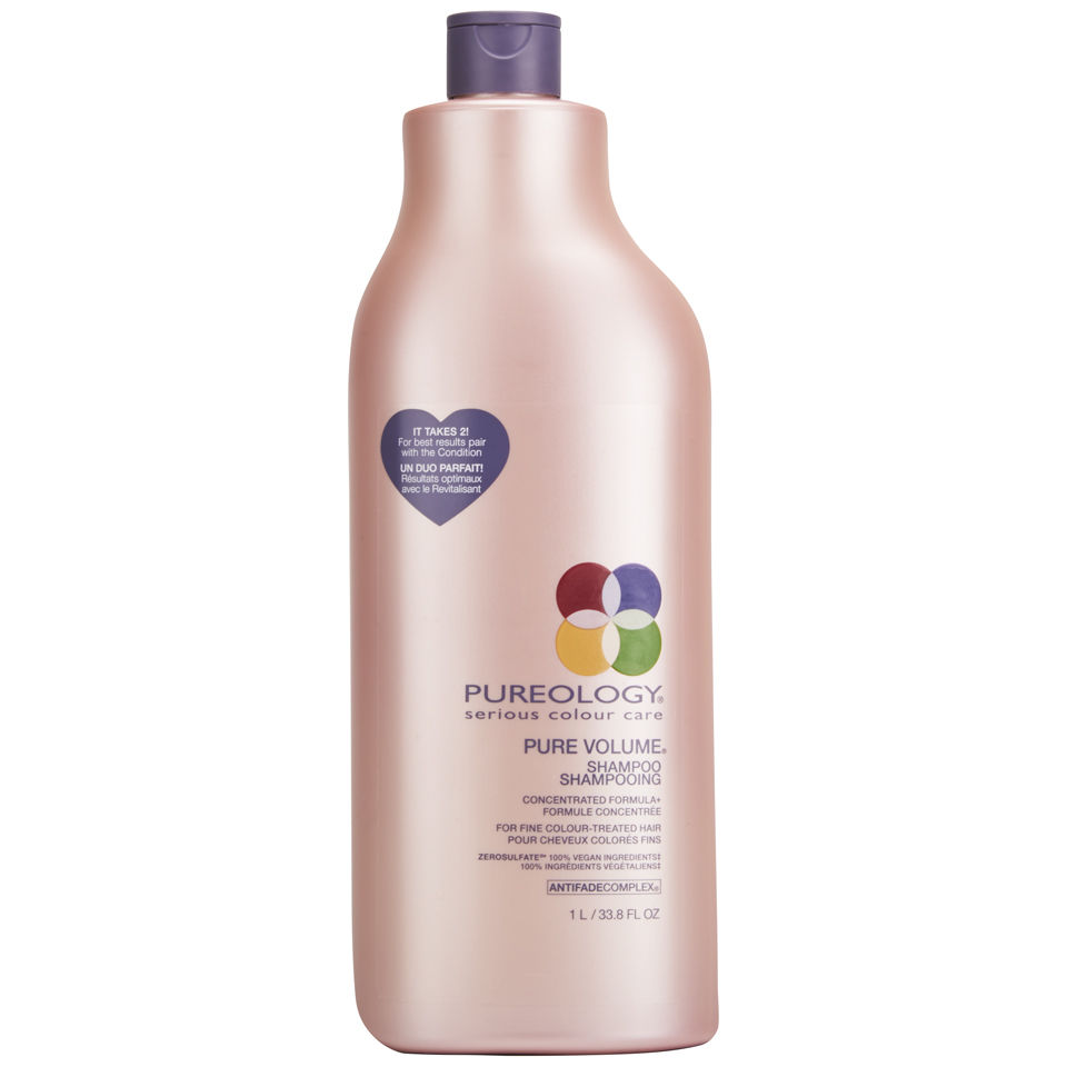 Pureology Pure Volume Shampoo (1000ml) | Free Shipping ...