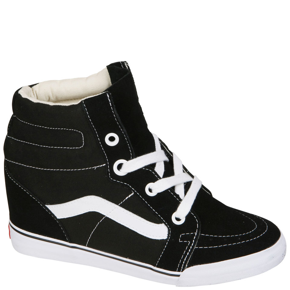 high wedge trainers