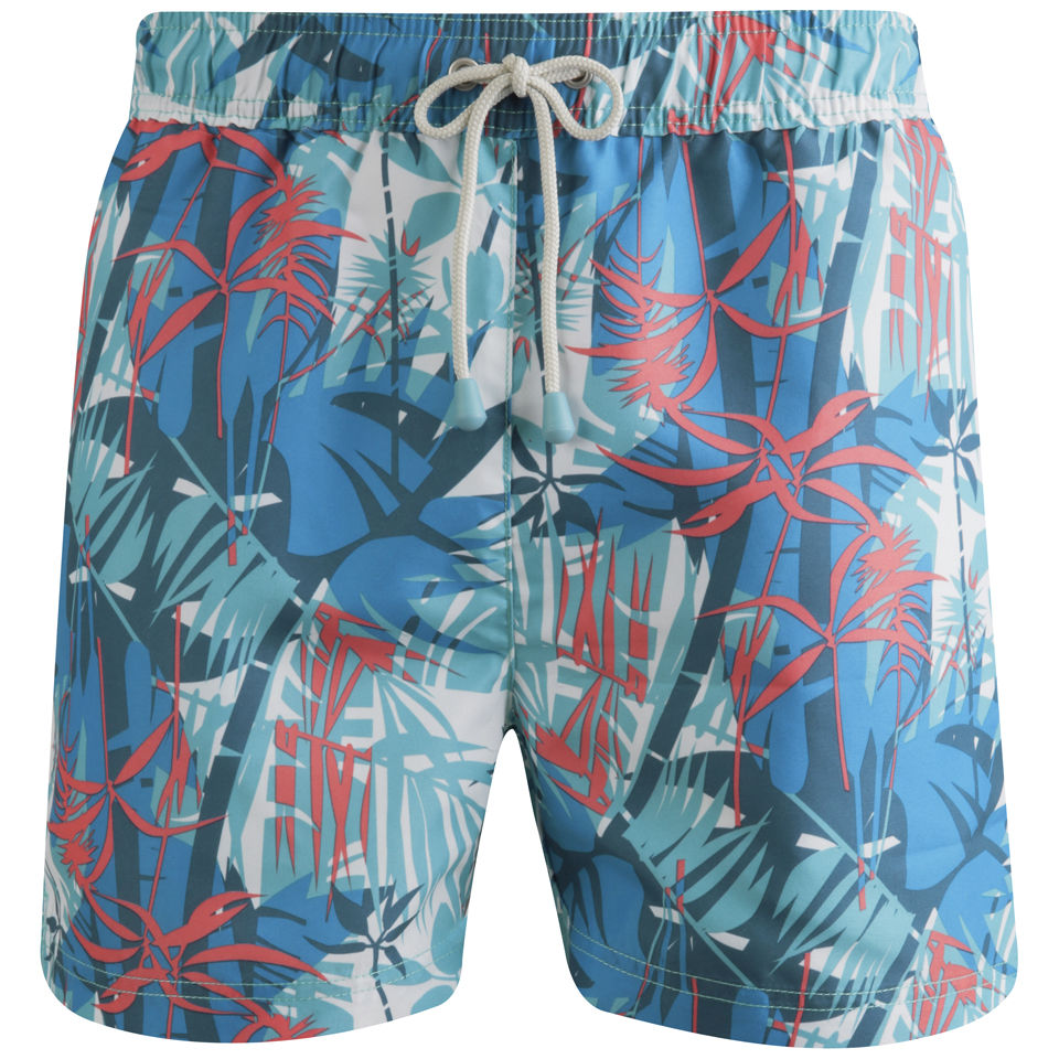 Oiler & Boiler Men's Classic Swim Shorts - Caribbean Blue | Buy Online ...