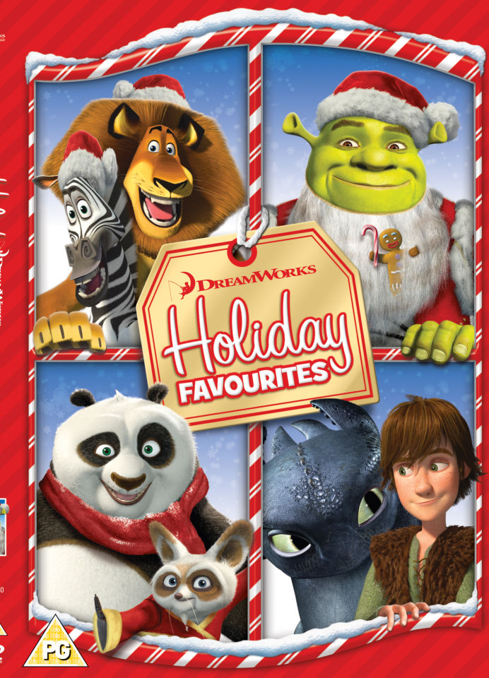 DreamWorks Holiday Favourites DVD Zavvi