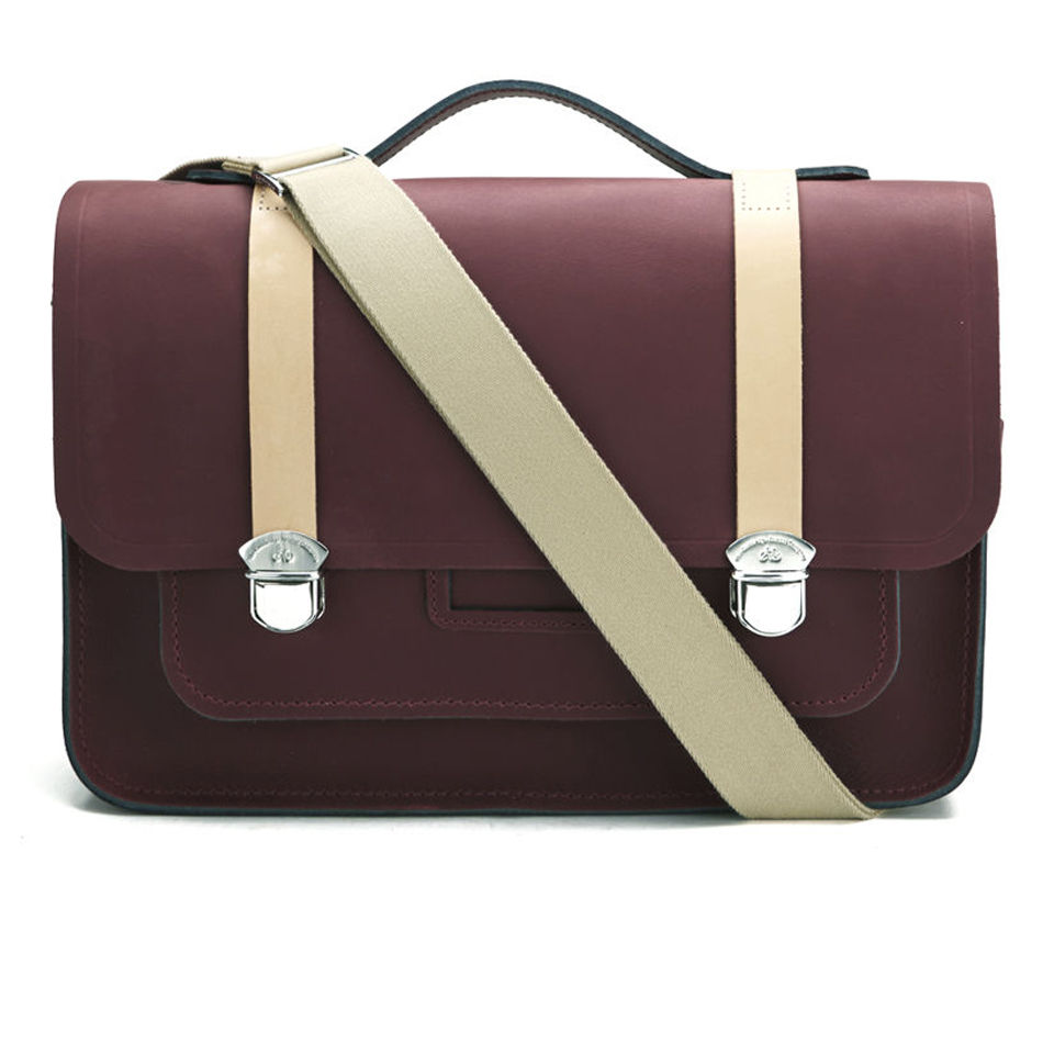 The Cambridge Satchel Company Men's Expedition Satchel Oxblood