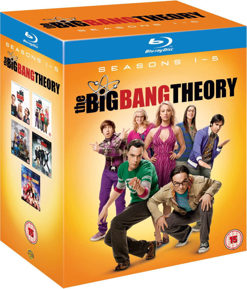 The Big Bang Theory - Seasons 1-5 Blu-ray | Zavvi