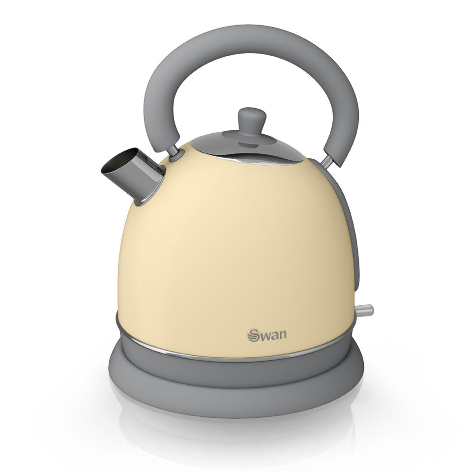 Swan SK261020CN Kettle Cream 1.8L Homeware Zavvi