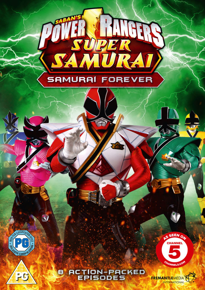 Power Rangers Super Samurai Samurai Forever Volume 3 DVD