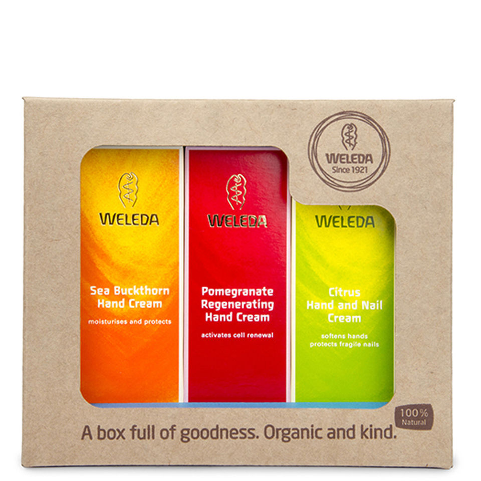 Weleda Hand Cream Gift Set Free Shipping Lookfantastic