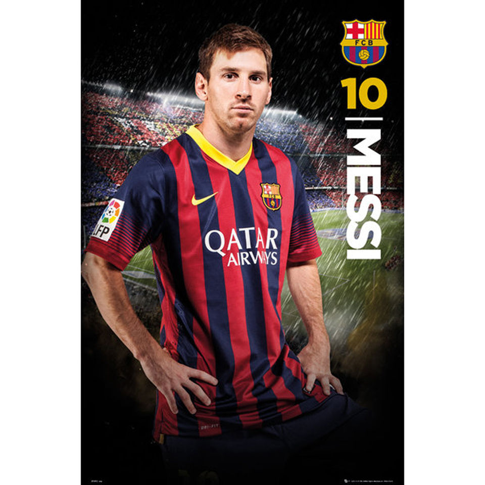 Barcelona Messi 13/14 - Maxi Poster - 61 x 91.5cm Merchandise | Zavvi