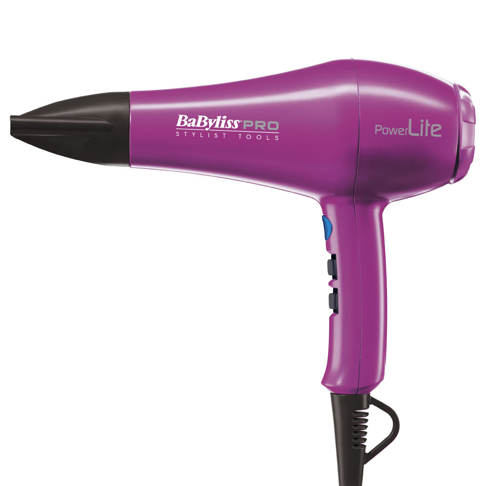 Babyliss Pro Powerlite Dryer Hot Pink 1900w Lookfantastic