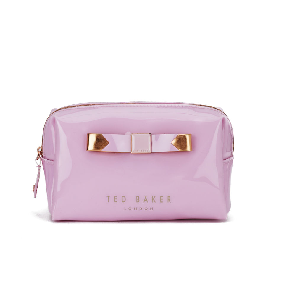Ted Baker Small Bow Wash Bag Dusky Pink