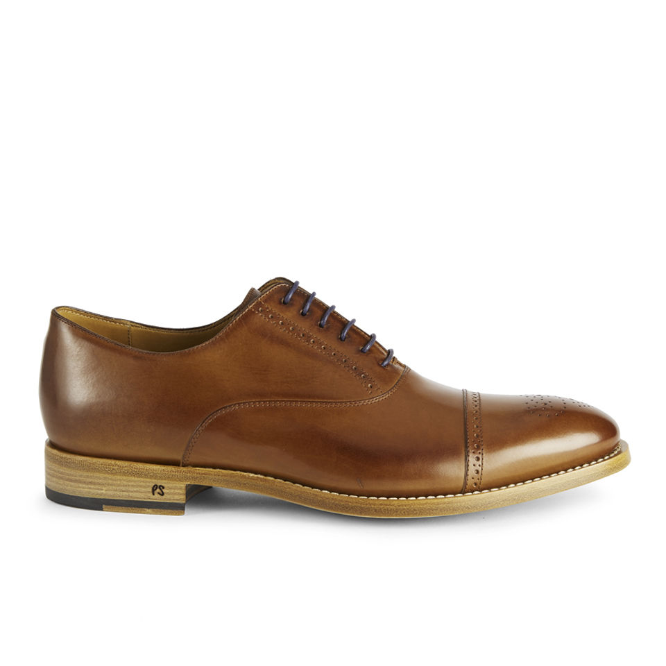 Paul Smith Shoes Men's Berty Leather Shoes - Tan | FREE UK Delivery ...