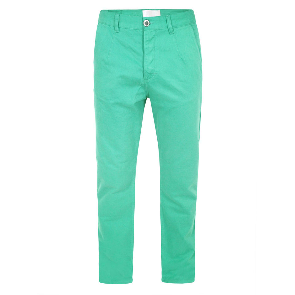 Humor Men's Dean Trousers - Pool Green - Free UK Delivery over £50
