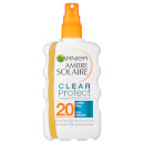Ambre Solaire Clear Protect Transparent Sun Cream Protection Spray SPF20 200ml Ambre Solaire Clear Protect Transparent Sun Cream Protection Spray SPF20 200ml