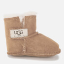 UGG Babies' Erin Logo Sheepskin Boots - Chestnut