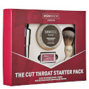 Pack de rasage de barbier Men Rock Cut Throat Pack de rasage de barbier Men Rock Cut Throat
