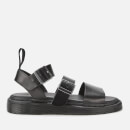 Dr. Martens Gryphon Strap Leather Sandals - Black