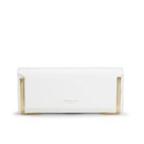 Ted Baker Women's Lyric Exotic Hinged Corner Clutch Bag - White