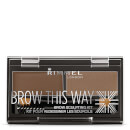 Kit de Sobrancelhas Brow This Way da Rimmel - Medium Brown Kit de Sobrancelhas Brow This Way da Rimmel - Medium Brown