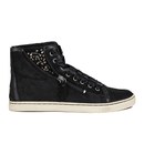 UGG Women's Blaney Crystals Hi-Top Trainers - Black