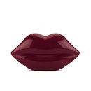 Lulu Guinness Women's Lips Perspex Clutch Bag - Garnet Red