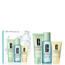 Kit de Iniciação Clinique 3 Passos Tipo de Pele 4 Kit de Iniciação Clinique 3 Passos Tipo de Pele 4