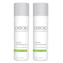 2x asap gentle cleansing gel - 200ml 2x asap gentle cleansing gel - 200ml