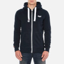 Superdry Men's Classic Raglan Hoodie - Eclipse Navy