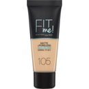 Maybelline Fit Me! Matte and Poreless Foundation 30ml (Various Shades) Maybelline Fit Me! Matte and Poreless Foundation 30ml (Various Shades)
