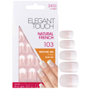 Elegant Touch Natural French Nails - 103 (M) (Pink) (Fade Tip) Elegant Touch Natural French Nails - 103 (M) (Pink) (Fade Tip)