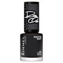 Rimmel 60 Seconds Rita Shades of Black Nail Polish 8ml - Black Matte 906 Rimmel 60 Seconds Rita Shades of Black Nail Polish 8ml - Black Matte 906