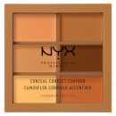 NYX Professional Makeup 3C Palette - Conceal, Correct, Contour - Deep NYX Professional Makeup 3C Palette - Conceal, Correct, Contour - Deep