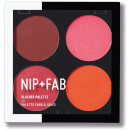 NIP + FAB Make Up Blusher Palette – Blushed Brights 02 15,2 g NIP + FAB Make Up Blusher Palette – Blushed Brights 02 15,2 g