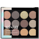 Paleta de Sombra de olhos Make Up da NIP + FAB - Cool Neutrals 12 g Paleta de Sombra de olhos Make Up da NIP + FAB - Cool Neutrals 12 g