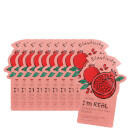 TONYMOLY I'm Real Sheet Mask Set of 10 - Pomegranate (Worth $30) TONYMOLY I'm Real Sheet Mask Set of 10 - Pomegranate (Worth $30)