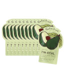 TONYMOLY I'm Real Sheet Mask Set of 10 - Avocado (Worth $30) TONYMOLY I'm Real Sheet Mask Set of 10 - Avocado (Worth $30)