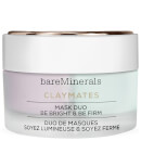 bareMinerals Double Duty Clay Mask Duo: Brighten & Firm bareMinerals Double Duty Clay Mask Duo: Brighten & Firm