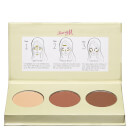 Barry M Cosmetics Chisel Cheeks Contour Kit -korostus- ja varjostuspuuteripaletti, Light/Medium Barry M Cosmetics Chisel Cheeks Contour Kit -korostus- ja varjostuspuuteripaletti, Light/Medium