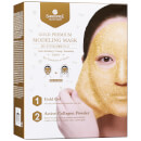 SHANGPREE Gold Premium Modeling Mask with Bowl and Spatula 50ml SHANGPREE Gold Premium Modeling Mask with Bowl and Spatula 50ml