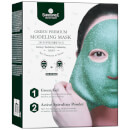 SHANGPREE Green Premium Modeling Mask with Bowl and Spatula 50ml SHANGPREE Green Premium Modeling Mask with Bowl and Spatula 50ml