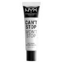 NYX Professional Makeup Can't Stop Won't Stop Matte Primer NYX Professional Makeup Can't Stop Won't Stop Matte Primer