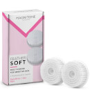 Tête de Brosse Nettoyant Quotidien Feathersoft Barefaced 2 Magnitone London – Lot de 2 Tête de Brosse Nettoyant Quotidien Feathersoft Barefaced 2 Magnitone London – Lot de 2