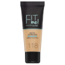 Maybelline Fit Me! Matte and Poreless Foundation - 118 Light Beige Maybelline Fit Me! Matte and Poreless Foundation - 118 Light Beige