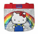 Loungefly Sanrio Hello Kitty 40th Sequins Rainbow Tote Bag