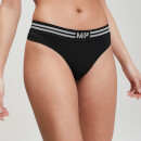 MP Damen Essentials Seamless Tanga - Schwarz - M
