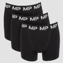 MP Essentials Pánske športové boxerky - Čierne (trojbalenie) - XS